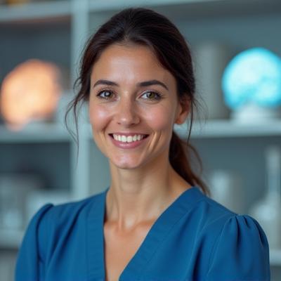 Dr. Ayşe Kaya'nın portresi.